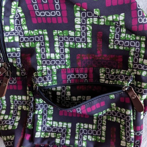 POWATT Patterned Printed Backpack - Picture 4 of 4